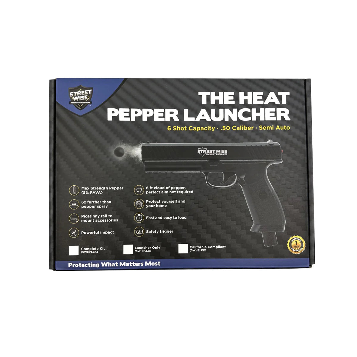 The Heat Pepper Ball Launcher